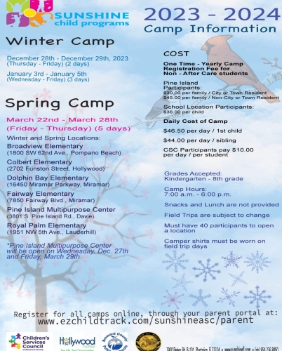 Winter Camps