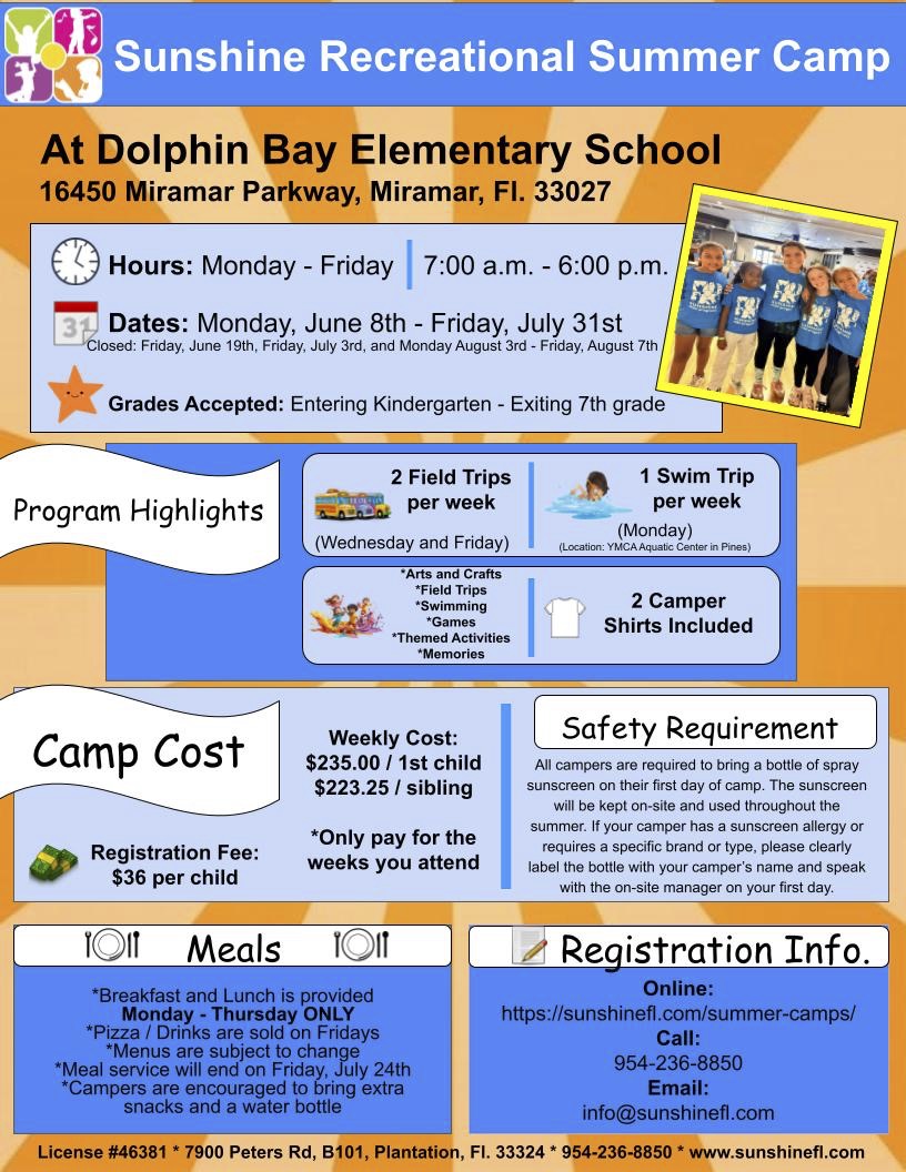 DOLPHIN BAY - Summer Camp